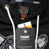 Men Black Tiger Hoodie