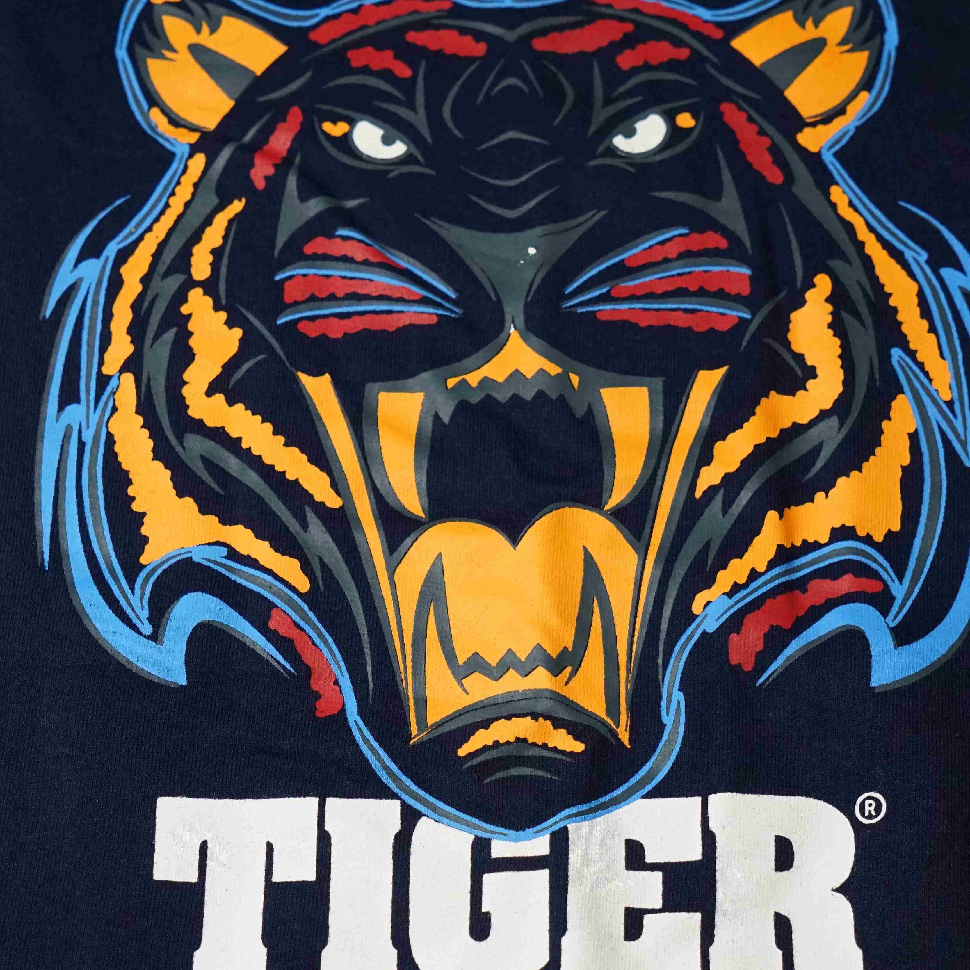 Men Tiger Blue Sweatshirt