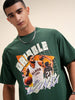 GREEN DRIBBLE TSHIRT