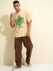 BEIGE CACTEYE TSHIRT