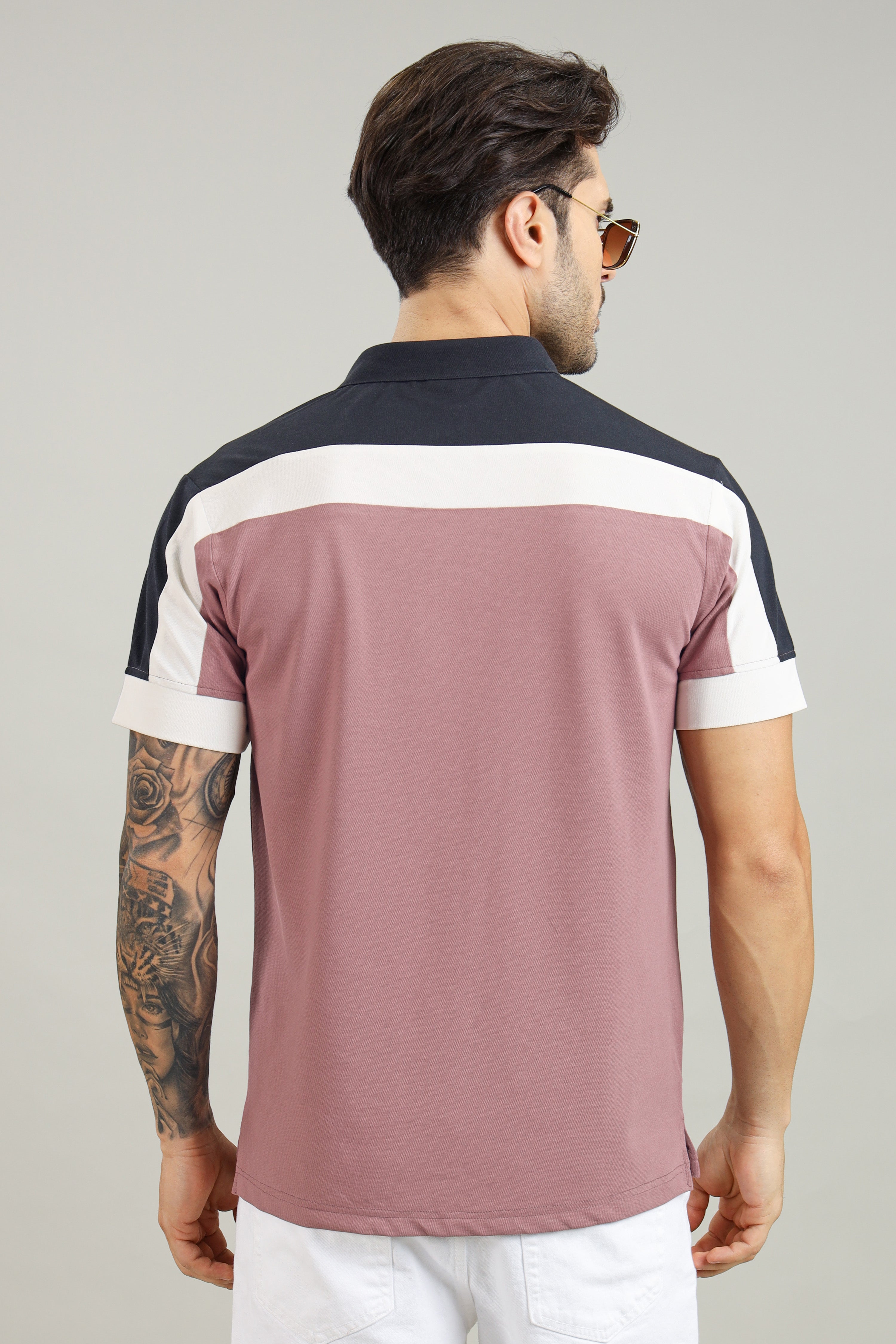 Signature Men's Onion Pink Polo T-Shirt