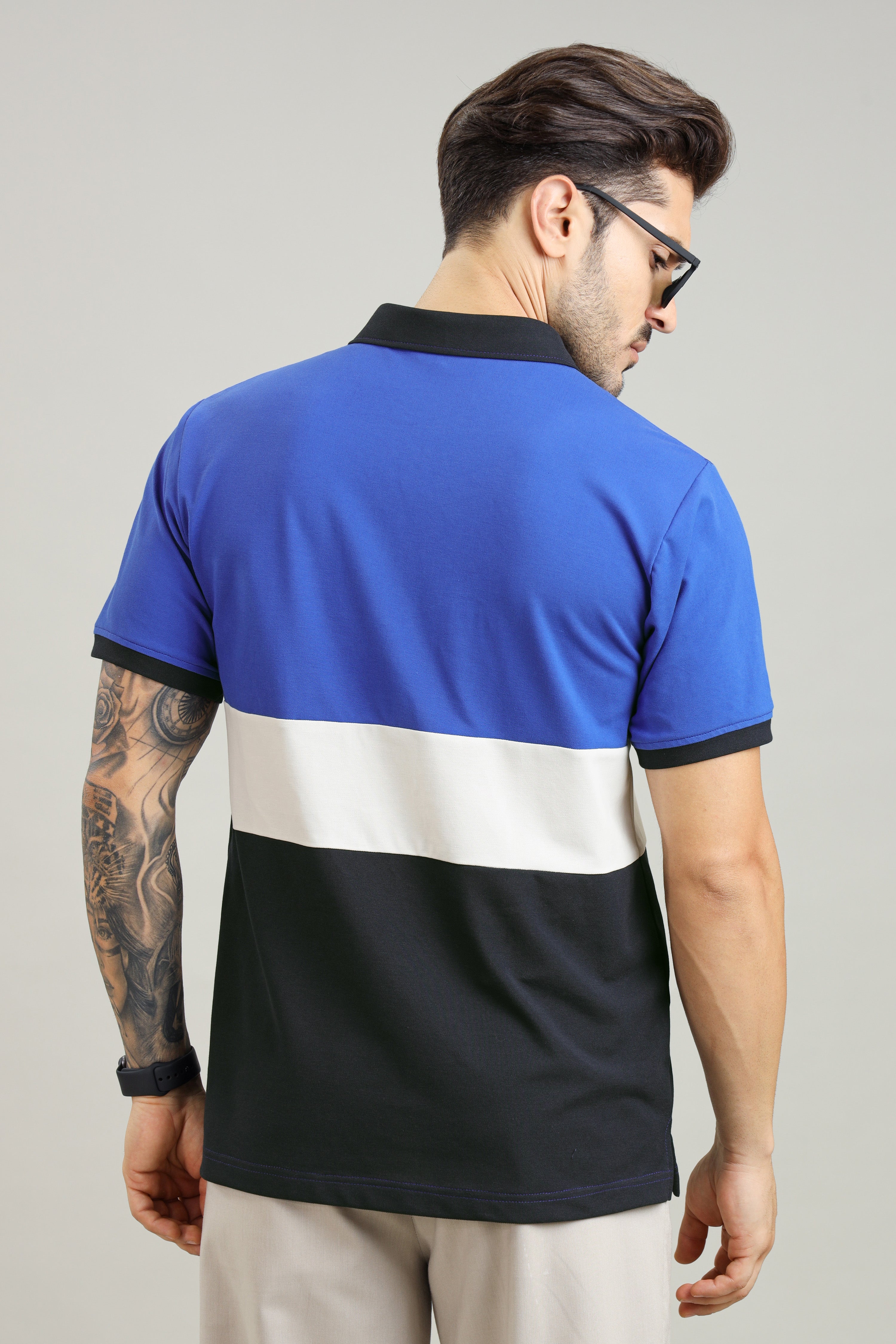 Signature Men's Royal Blue Polo T-Shirt