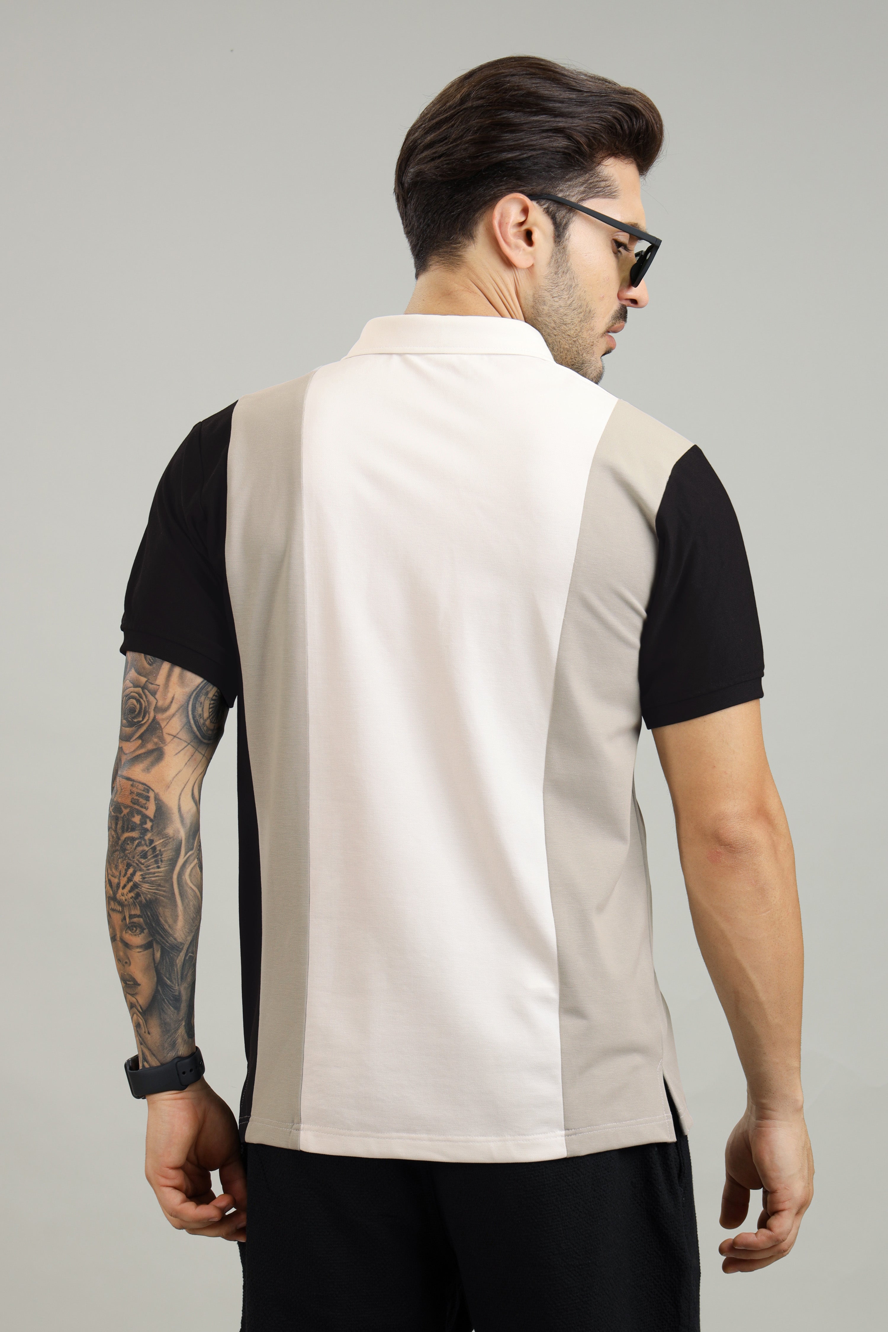 Signature Men's Vertical Polo T-Shirt