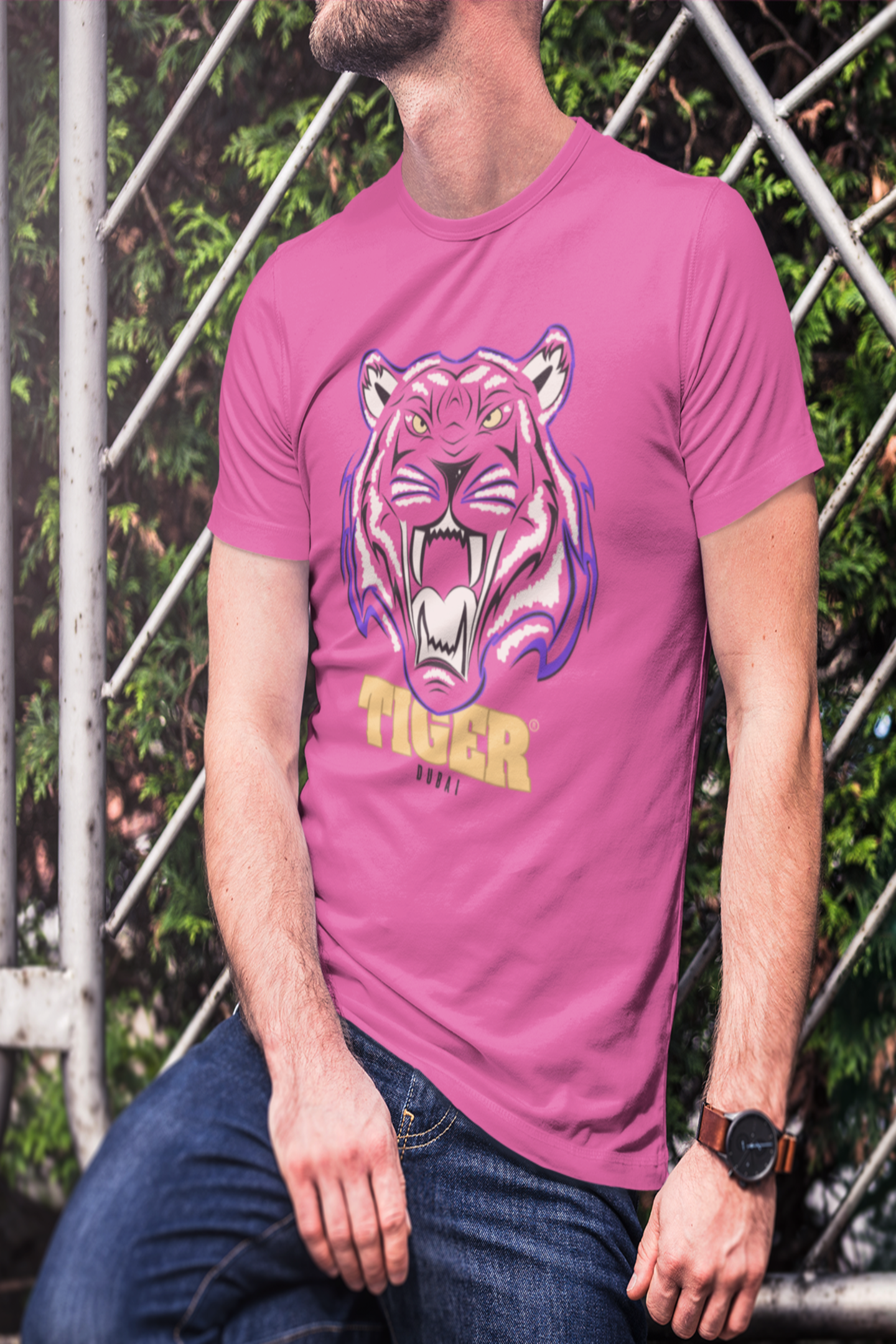 Tiger Pink T-Shirt