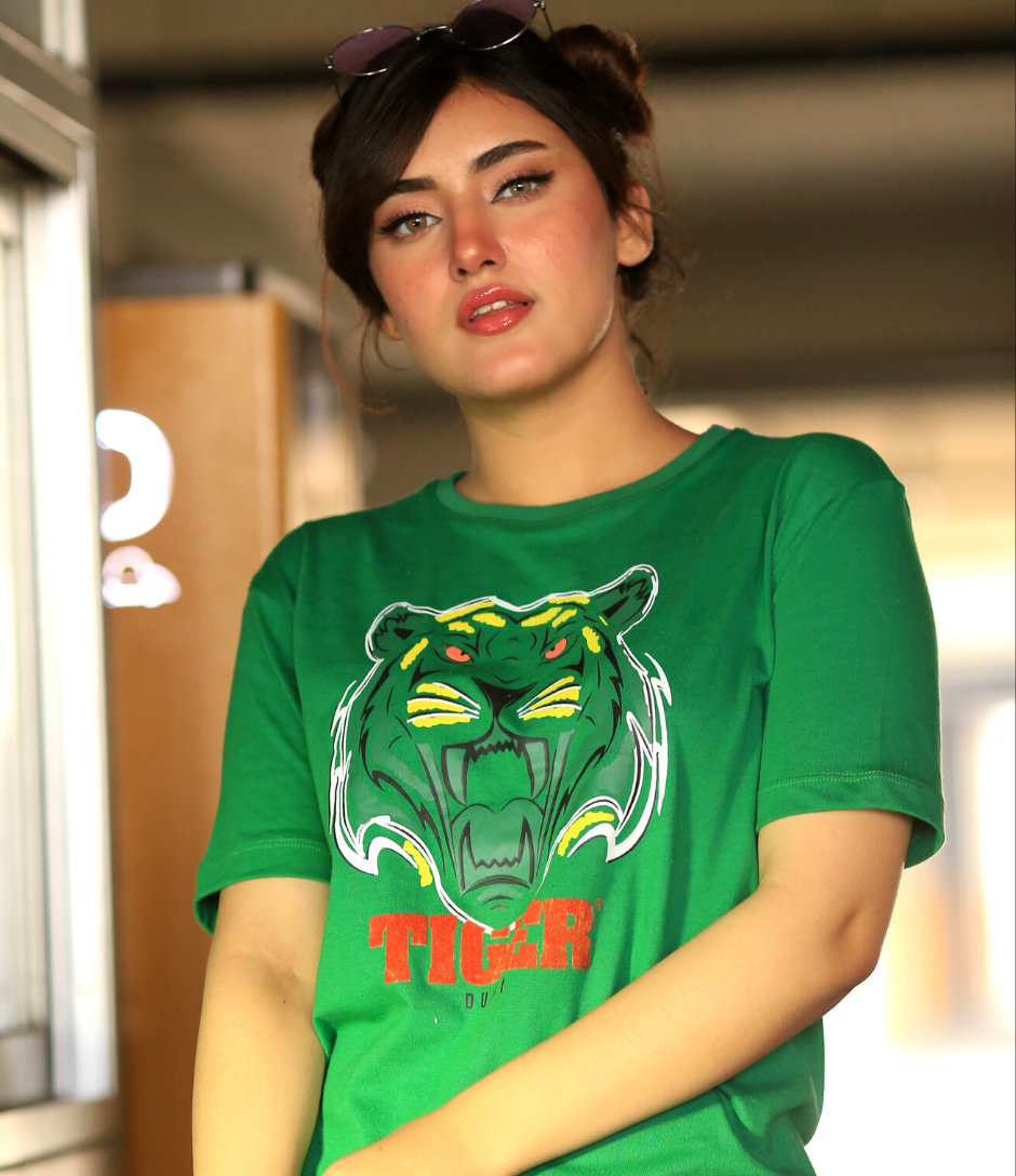 Tiger Green Shirt