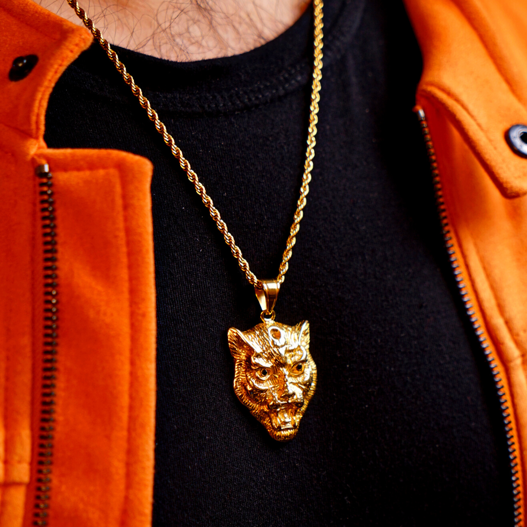 Signature Tiger Gold Necklace