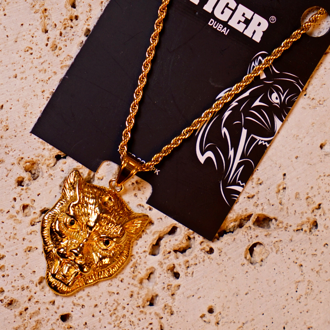 Signature Tiger Gold Necklace