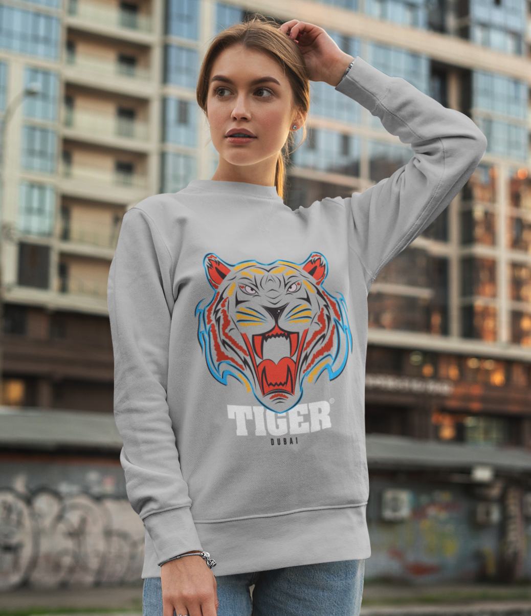 Tiger grey sweatshirt