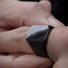 Load image into Gallery viewer, Black Solid Liam Ring